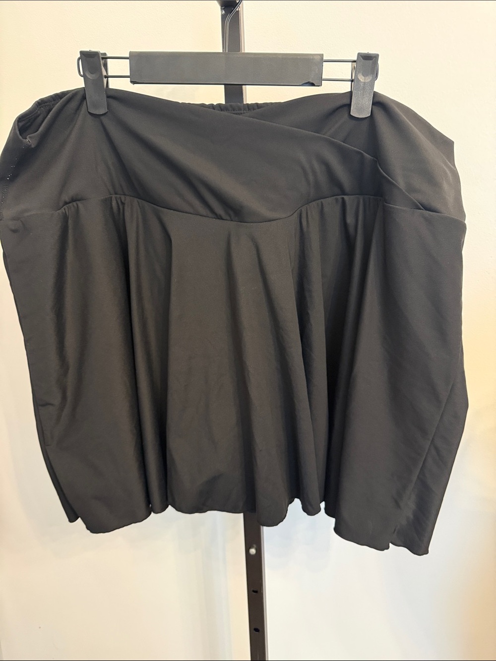 Halara Plus Black Built In Shorts Mini Skirt Yoga 4XL